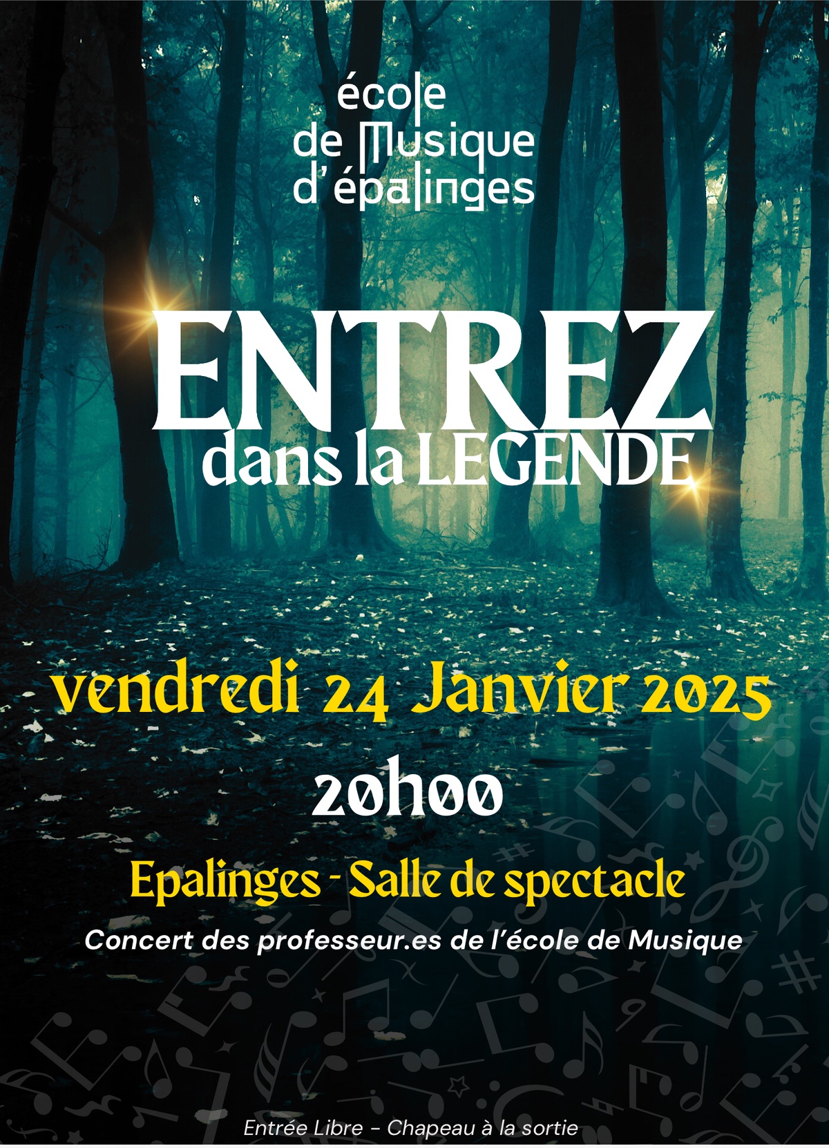 Concert des professeur.es de l'école de musique