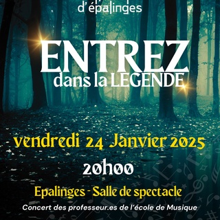 Concert des professeur.es de l'école de musique